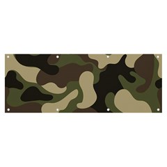 Camouflage Pattern Background Banner And Sign 8  X 3 