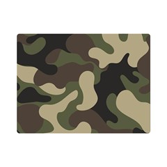 Camouflage Pattern Background Flano Blanket (mini) by artworkshop