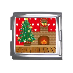 Christmas Room Mega Link Italian Charm (18mm) by artworkshop