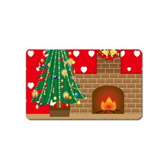 Christmas Room Magnet (name Card)