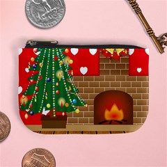 Christmas Room Mini Coin Purse by artworkshop