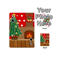 Christmas Room Playing Cards 54 Designs (mini)