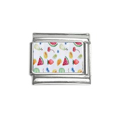 Fruit Summer Vitamin Watercolor Italian Charm (9mm)