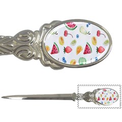 Fruit Summer Vitamin Watercolor Letter Opener by artworkshop