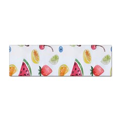 Fruit Summer Vitamin Watercolor Sticker (bumper) by artworkshop