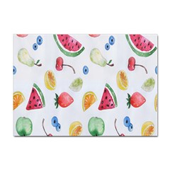 Fruit Summer Vitamin Watercolor Sticker A4 (10 Pack) by artworkshop