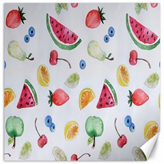 Fruit Summer Vitamin Watercolor Canvas 20  X 20  by artworkshop