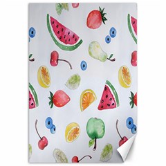 Fruit Summer Vitamin Watercolor Canvas 20  X 30  by artworkshop