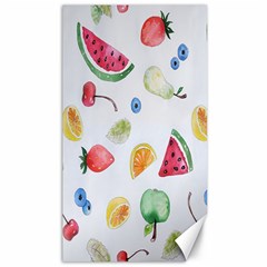 Fruit Summer Vitamin Watercolor Canvas 40  X 72  by artworkshop