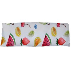 Fruit Summer Vitamin Watercolor Body Pillow Case (dakimakura) by artworkshop