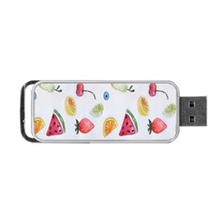 Fruit Summer Vitamin Watercolor Portable Usb Flash (one Side)