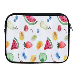 Fruit Summer Vitamin Watercolor Apple Ipad 2/3/4 Zipper Cases by artworkshop