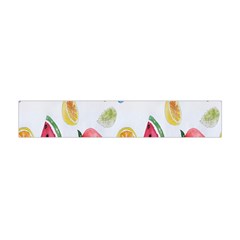 Fruit Summer Vitamin Watercolor Flano Scarf (mini) by artworkshop