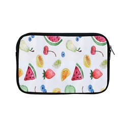 Fruit Summer Vitamin Watercolor Apple Macbook Pro 13  Zipper Case by artworkshop