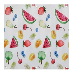 Fruit Summer Vitamin Watercolor Banner And Sign 4  X 4 