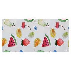 Fruit Summer Vitamin Watercolor Banner And Sign 6  X 3  by artworkshop