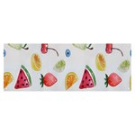 Fruit Summer Vitamin Watercolor Banner and Sign 8  x 3  Front