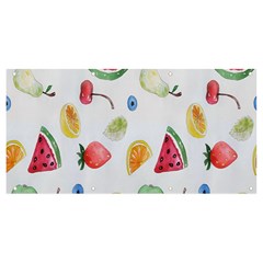 Fruit Summer Vitamin Watercolor Banner And Sign 8  X 4  by artworkshop