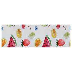 Fruit Summer Vitamin Watercolor Banner And Sign 12  X 4 