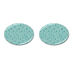 Missile Pattern Cufflinks (oval)