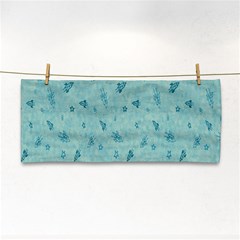 Missile Pattern Hand Towel by artworkshop