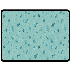 Missile Pattern Double Sided Fleece Blanket (large) by artworkshop