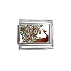 Peacock Graceful Bird Animal Italian Charm (9mm)