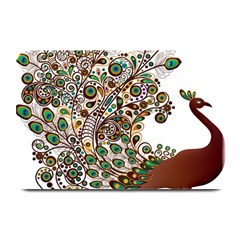 Peacock Graceful Bird Animal Plate Mats by artworkshop