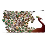 Peacock Graceful Bird Animal Pencil Case Front