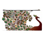 Peacock Graceful Bird Animal Pencil Case Back