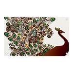 Peacock Graceful Bird Animal Banner and Sign 5  x 3  Front