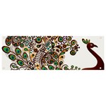 Peacock Graceful Bird Animal Banner and Sign 9  x 3  Front