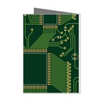 Technology Board Trace Digital Mini Greeting Cards (Pkg of 8) Left