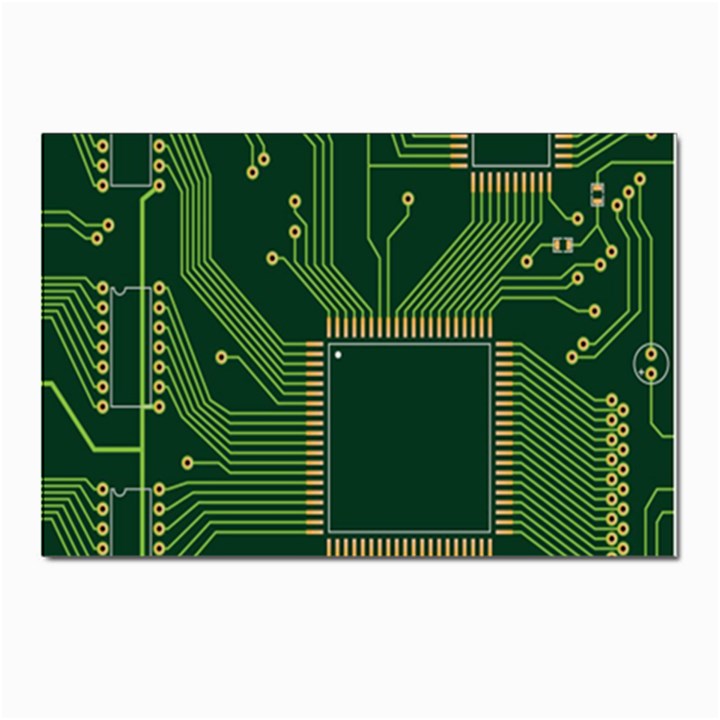 Technology Board Trace Digital Postcards 5  x 7  (Pkg of 10)