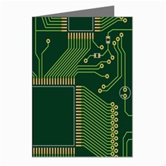 Technology Board Trace Digital Greeting Cards (pkg Of 8)