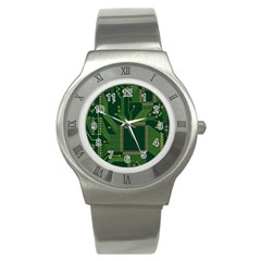 Technology Board Trace Digital Stainless Steel Watch by artworkshop