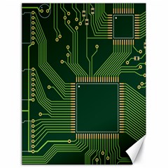 Technology Board Trace Digital Canvas 18  X 24  by artworkshop