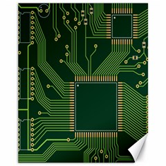 Technology Board Trace Digital Canvas 11  X 14  by artworkshop