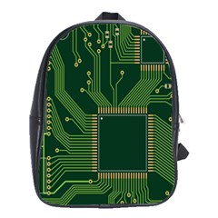 Technology Board Trace Digital School Bag (large) by artworkshop