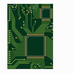 Technology Board Trace Digital Large Garden Flag (two Sides) by artworkshop