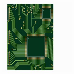 Technology Board Trace Digital Small Garden Flag (two Sides) by artworkshop