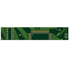 Technology Board Trace Digital Large Flano Scarf  by artworkshop