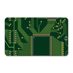 Technology Board Trace Digital Magnet (rectangular) by artworkshop