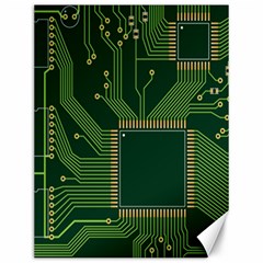 Technology Board Trace Digital Canvas 12  X 16  by artworkshop