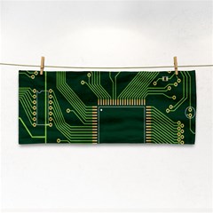 Technology Board Trace Digital Hand Towel by artworkshop