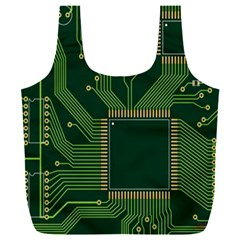 Technology Board Trace Digital Full Print Recycle Bag (xxxl) by artworkshop