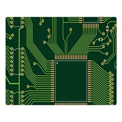 Technology Board Trace Digital Flano Blanket (large) by artworkshop