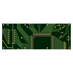 Technology Board Trace Digital Banner And Sign 8  X 3  by artworkshop