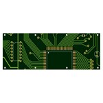 Technology Board Trace Digital Banner and Sign 8  x 3  Front