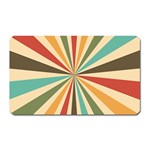 Vintage Abstract Background Magnet (Rectangular) Front